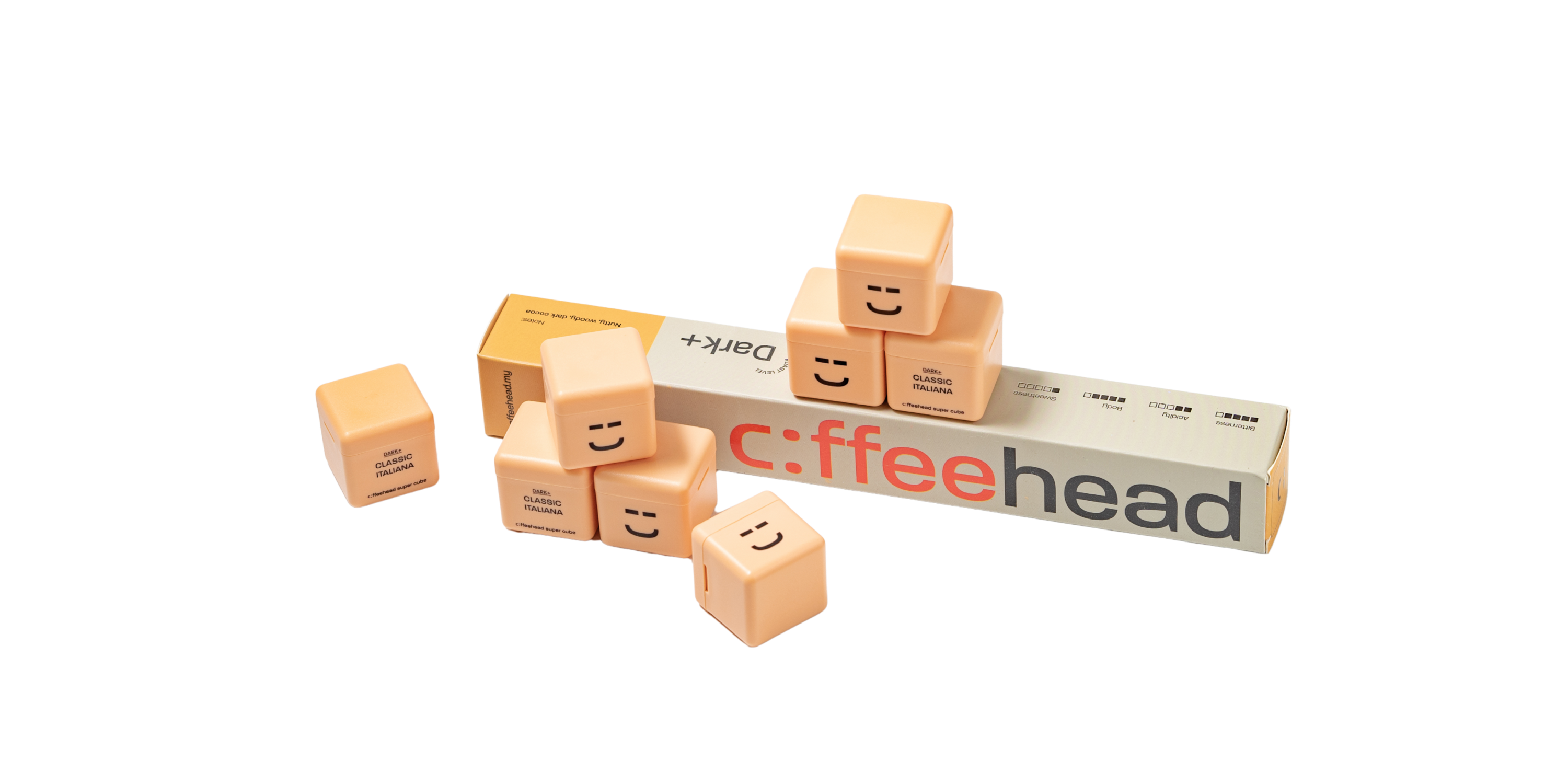 Coffeehead Classic Italiana 8 cubes x 2g coffeehead super cubes product image preview