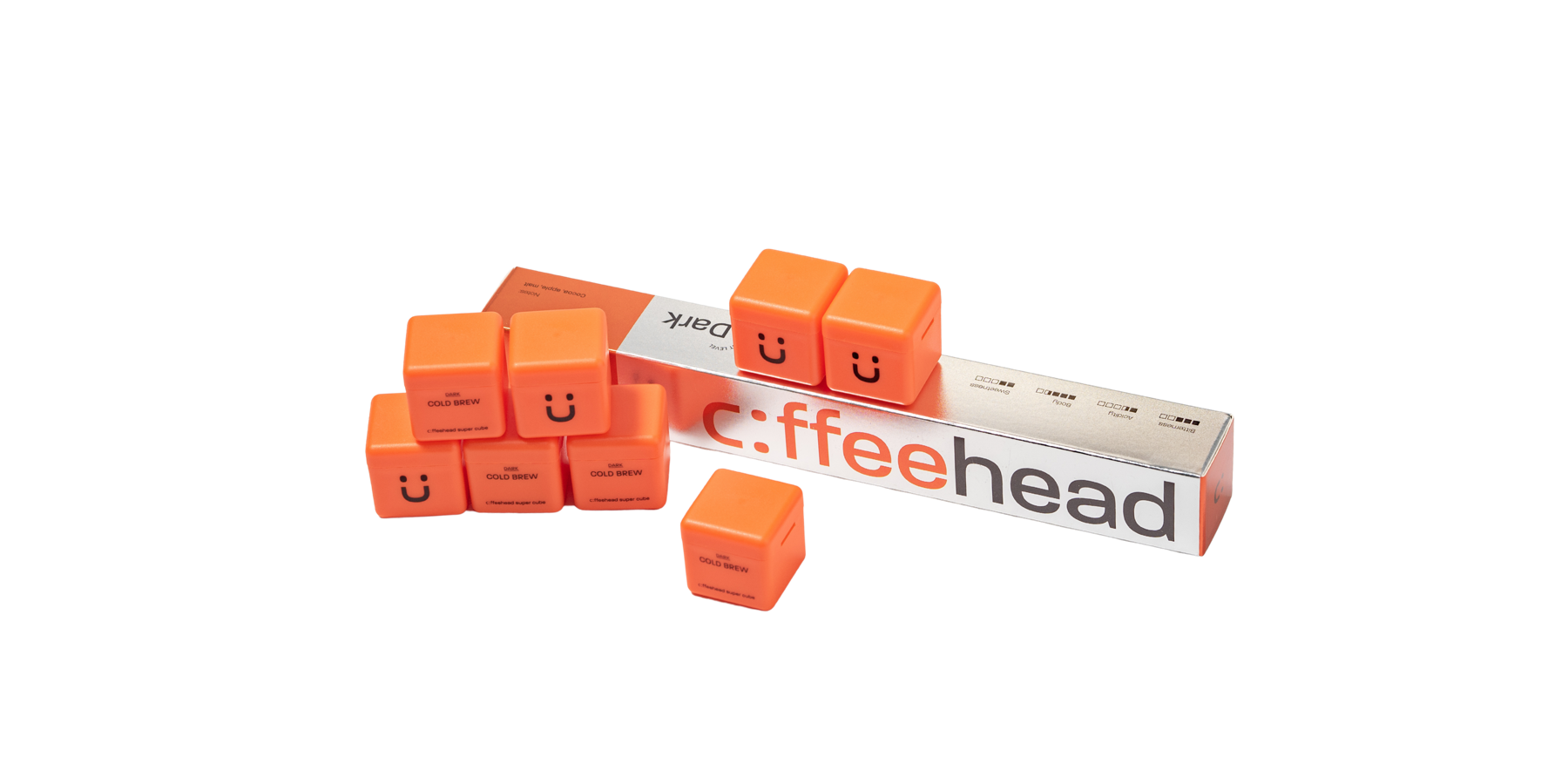 Coffeehead Cold Brew Express 8 cubes x 2g coffeehead super cubes product image preview