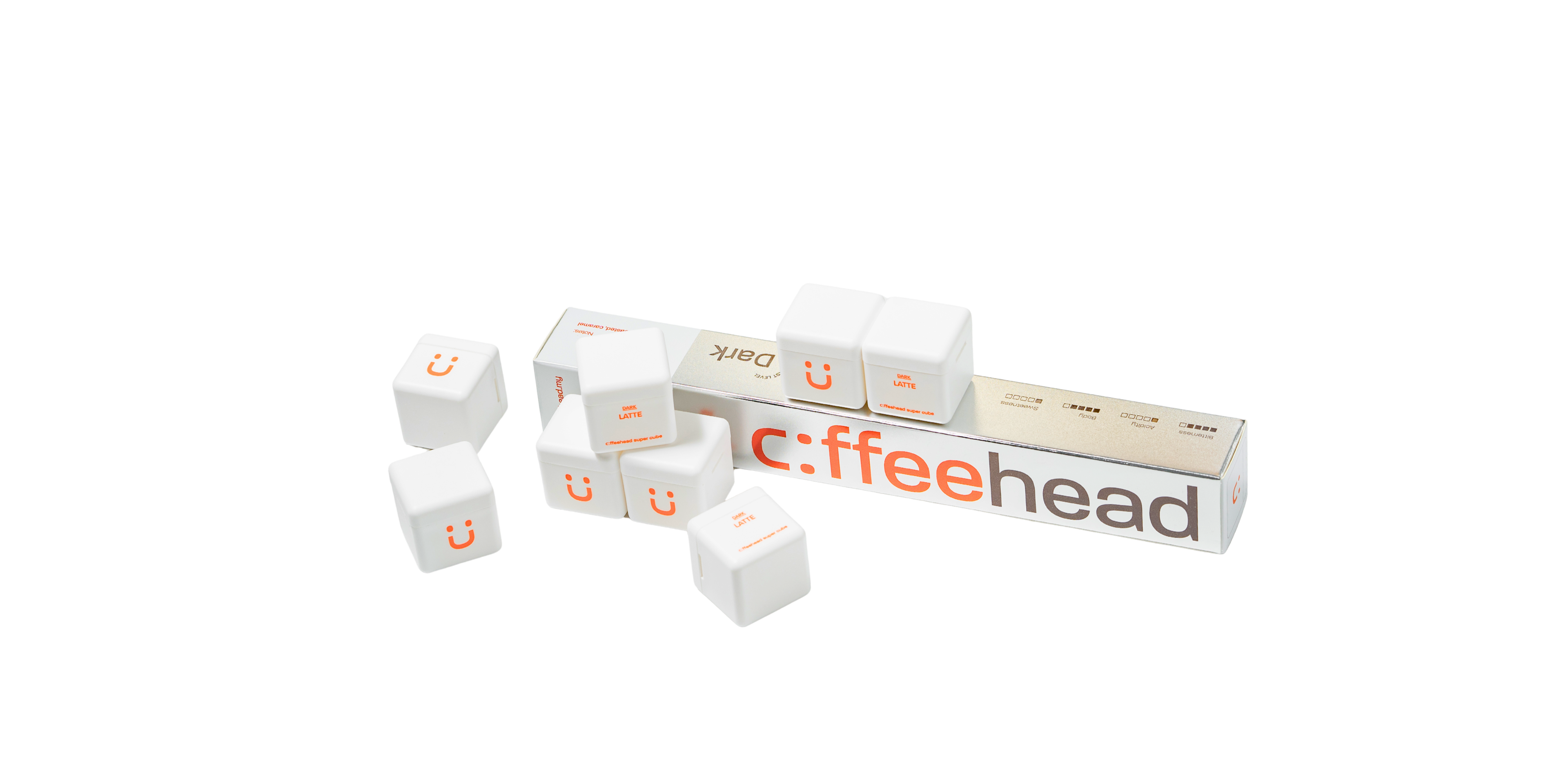 Coffeehead Latte Express 8 cubes x 2g coffeehead super cubes product image preview